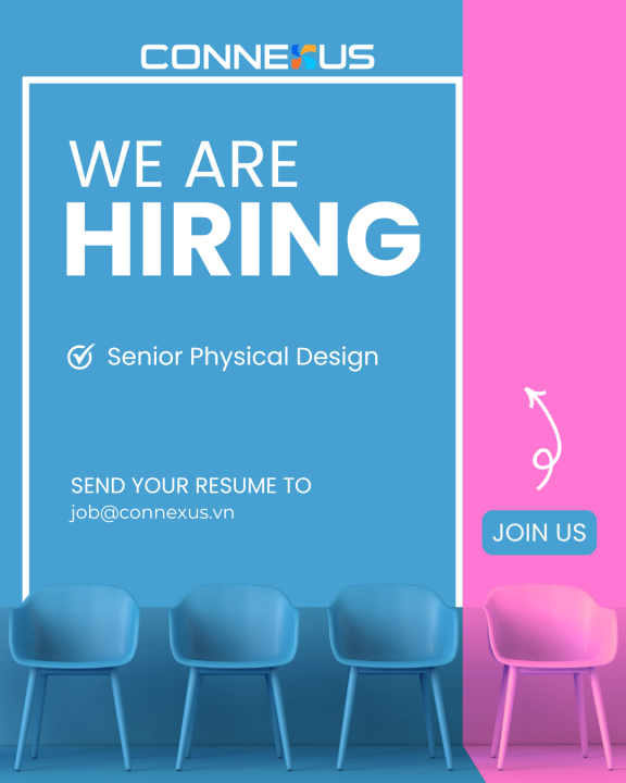 [HIRING] – SENIOR PHYSICAL DESIGN ENGINEER